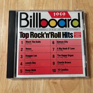 Billboard 1959 Top Rock'n'Roll Hits CD